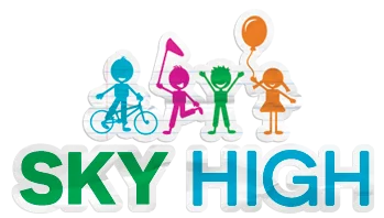 Sky High Professional Group Logo with Kids